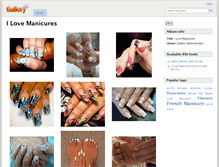 Tablet Screenshot of ilovemanicures.info